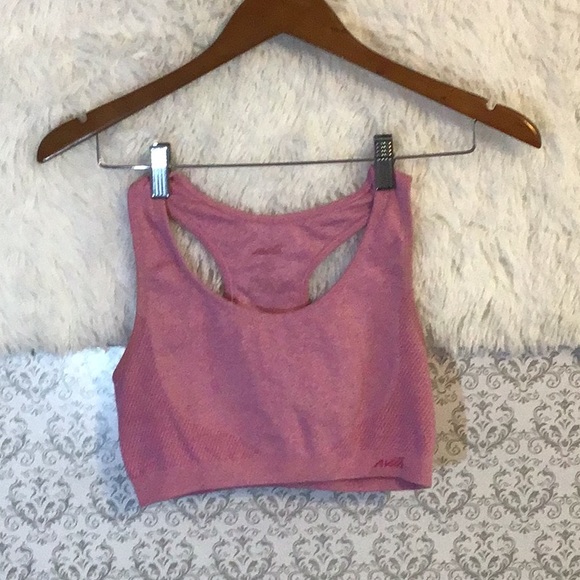 Pink sports bra medium no padding pre worn - Picture 4 of 7